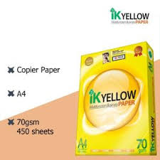21 days after advance payme. Ik Yellow A4 Copy Paper Id 11156692 Buy South Africa Ik Yellow A4 Copy Ec21
