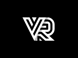 Vr Monogram Logo Design Initials Logo Design Vr Logo
