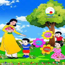 Decal dán tường lớp học cô giáo như mẹ hiền ý nghĩa - in theo size yêu cầu trên nhiều chất liệu - sẵn keo dán dễ