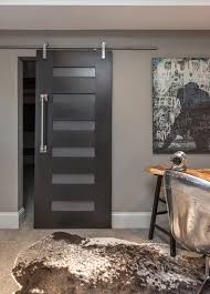 There's only 1 available, and 3 other people have this in their cart right now. 6 Panel Acid Etched Glass Barn Door Contemporary Home Office Other By Grafted Hardware Houzz