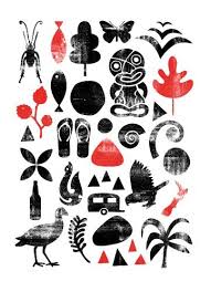 Icons Of New Zealand By Greg Straight For Sale New Zealand Art Prints Nz Art Maori Art New Zealand Art