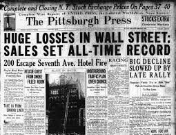 May 10, 2010 · the stock market crash of 1929—considered the worst economic event in world history—began on thursday, october 24, 1929, with skittish investors trading a record 12.9 million shares. The Great Crash Of 1929