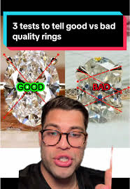 3 Tests to Identify High Quality Engagement Rings