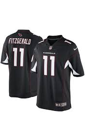 Black And Red Cardinals Jersey Nfl Men S Arizona Cardinals Larry Fitzgerald Black Team Color Limited Jersey Larry Fitzgerald Black Nikes American Football Jersey