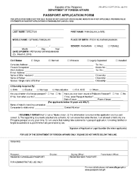 Complete this application to be considered for a faculty appointment with the armstrong institute. Pdffiller On Line Pdf Form Filler Editor Type On Pdf Fill Print Email Fax And Export Passport Application Form Passport Renewal Passport Application