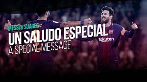 Te amamos y te extrañamos muchísimo, escribió rocuzzo para acompañar un video de messi en la cama con sus hijos thiago y. El Saludo De Messi A Suarez Por Su Cumpleanos Youtube