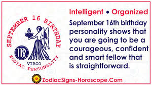 Astrology compatibility guide for zodiac signs. September 16 Zodiac Accurate Birthday Personality Horoscope Zsh