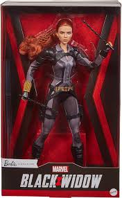 Free shipping for many products! Buy Barbie Marvel Studios Black Widow Doll 11 5 In Poseable With Red Hair Wearing Armored Bodysuit And Boots Gift For Collectors Online In Italy B07y9jvtph