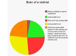 Musicians Brains Each Instrument Broken Down Into Pie