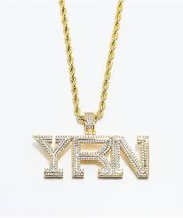 Could be used as an instagram name. Yrn X The Gold Gods Piece Gold Chain Necklace Zumiez