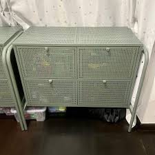 Ikea metal drawers retro photos. Ikea Nikkeby Chest Of Drawers Furniture Home Living Furniture Tables Sets On Carousell