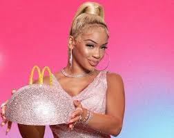 Mcdonald's has somethin' sweet in store—the brand new saweetie meal. Saweetie Teams With Mcdonald S Teases The Saweetie Meal That Grape Juice