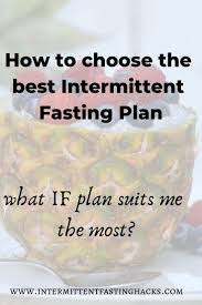 How To Choose The Best Intermittent Fasting Plan Warrior Diet Intermittent Fasting How To Plan