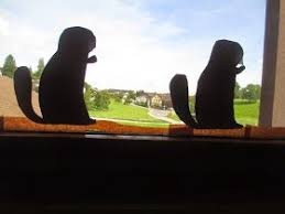 Biber Ausgeschnitten Fur Fensterdeko Biber Fensterdeko Kinder Garten