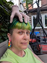 I asked her where she got it. "It's August already, so of course all the  Halloween stuff is out!".