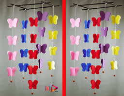 Diy Paper Butterfly Jhumar Diy Paper Butterfly Wall Hanging Diy Paper Butterfly