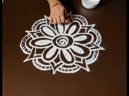 Easy Rangoli Designs Without Dots Freehand Kolam For Karthigai Easy Rangoli Designs Easy Rangoli Designs New Rangoli Designs