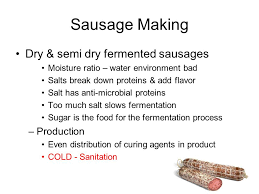 Sausage is any meat that is chopped, seasoned and formed into a symmetrical shape. Garde Manger Sausage Charcuterie Ppt Video Online Download
