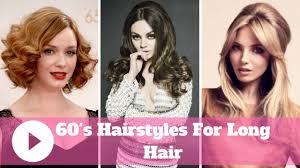 Try out these hairstyles and sport them with. Easy Cute 60 S Hairstyles For Long Hair Vintage Long Hairstyles Youtube