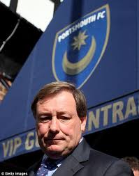 Portsmouth fans fury as ex-chief executive Peter Storrie is paid £87,000  for five months work