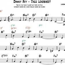 The summer's gone, and all the roses falling, it's you, it's you must go and i must bide. Danny Boy Jazz Lead Sheet