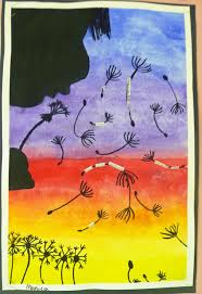 That Artist Woman Dandelion Poetry Project Poetry Projects Kindergarten Art Projects Poetry Art