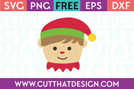 Download Elf Boy Head Design Cut That Design