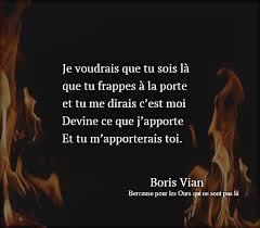 Un Seul Etre Vous Manque Et Tout Est Depeuple Et C Est Mon Cas Ce Matin Citation Citations De Conseil Citations Boris Vian