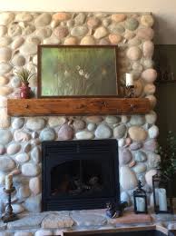 The brick paver patio that we applied to had never been sealed since it was installed 6 years ago. Should I Put A Shinny Sealant On My River Rock Fireplace