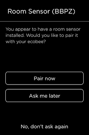 Ecobee thermostats require a c wire for operation. Room Sensors Faqs Setup Guide And Troubleshooting Ecobee Support