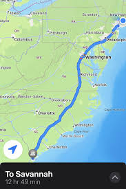 NYC to Savannah. Any recommendations on places to stop along the way? :  rroadtrip