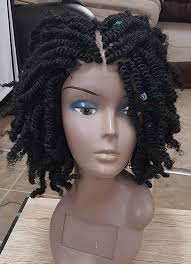 Braided wig, spring twist wig