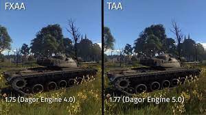 Development] Dagor Engine 5.0: Temporal Anti-Aliasing (Variance Clipping  TAA) - News - War Thunder