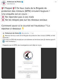 Campagnes De Messages D Escroquerie Usurpant L Identite De La Police Nationale Assistance Aux Victimes De Cybermalveillance