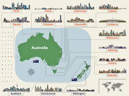 Zeichnen basteln ideen fürs zeichnen australien karte fotowand gestalten selbstgemachte leinwandkunst schöne. Australien Karte Der Wichtigsten Sehenswurdigkeiten Orangesmile Com