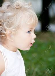 Lucy, phoebe, lilly, something that ends with an. Cute Blond Baby Girl With Blue Eyes Stock Photo Picture And Royalty Free Image Image 10694669