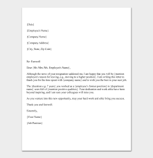 You should start with your announcement of leaving your current job. 44 Best Farewell Letter Samples For Boss Employee Friend Etc