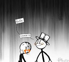 Ketika tangan diikat mata di tutup. Pin Di Henry Stickmin