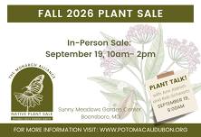 Fall Native Plant Sale