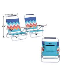 Buy products such as nice c low beach camping folding chair, ultralight backpacking chair with cup holder & carry bag compact & heavy duty outdoor, indoor(2 pack of blue) at walmart and save. Alpha Camp 2 Piece Low Folding Adjustable Beach Chairs With Cooler Bag On Sale Overstock 33899586