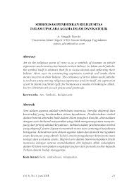Check spelling or type a new query. Pdf Simbolisasi Pendidikan Religiusitas Dalam Upacara Agama Islam Dan Katolik
