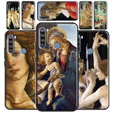Sandro botticelli Renaissance art Case For Redmi Note 12 10 8 9 11 Pro  Cover For Redmi Note 12S 11S 10S 9S 8T 9C 10C 12C Coque