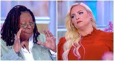The View S Whoopi Goldberg Busts Meghan Mccain For Repeated Interruptions Just Let People Talk Whoopi Goldberg People Talk Meghan Mccain