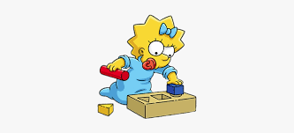 You get 15 seconds to move each chance. Maggie Simpson Playing Game Cute Maggie Simpson Hd Png Download Kindpng