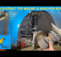 BMW i3 front strut top mount & rubber boot replacement