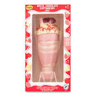 White Chocolate Strawberry Sundae
