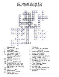 Check spelling or type a new query. Avancemos 2 Unit 3 Crosswords Vocab Target Language Vocabulary