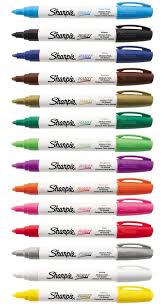 Sharpie Paint Marker Medium Tip Pens Oil Based Most Surfaces Indoor Outdoor Sharpie Paint Markers Sharpie Paint Sharpie Paint Pens