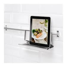Kungsfors Tablet Stand Stainless Steel Ikea Tablet Stand Ikea Kitchen Fittings