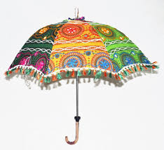 Diy miniature umbrella tutorials whether you call them parasols, bumbershoots, sun or rain how to make a parasol | ehow.com. Cantilever Round Designer Indian Cotton Umbrella Handmade Parasol Canopy Size 24 Inch Rs 400 Piece S Id 3605640555
